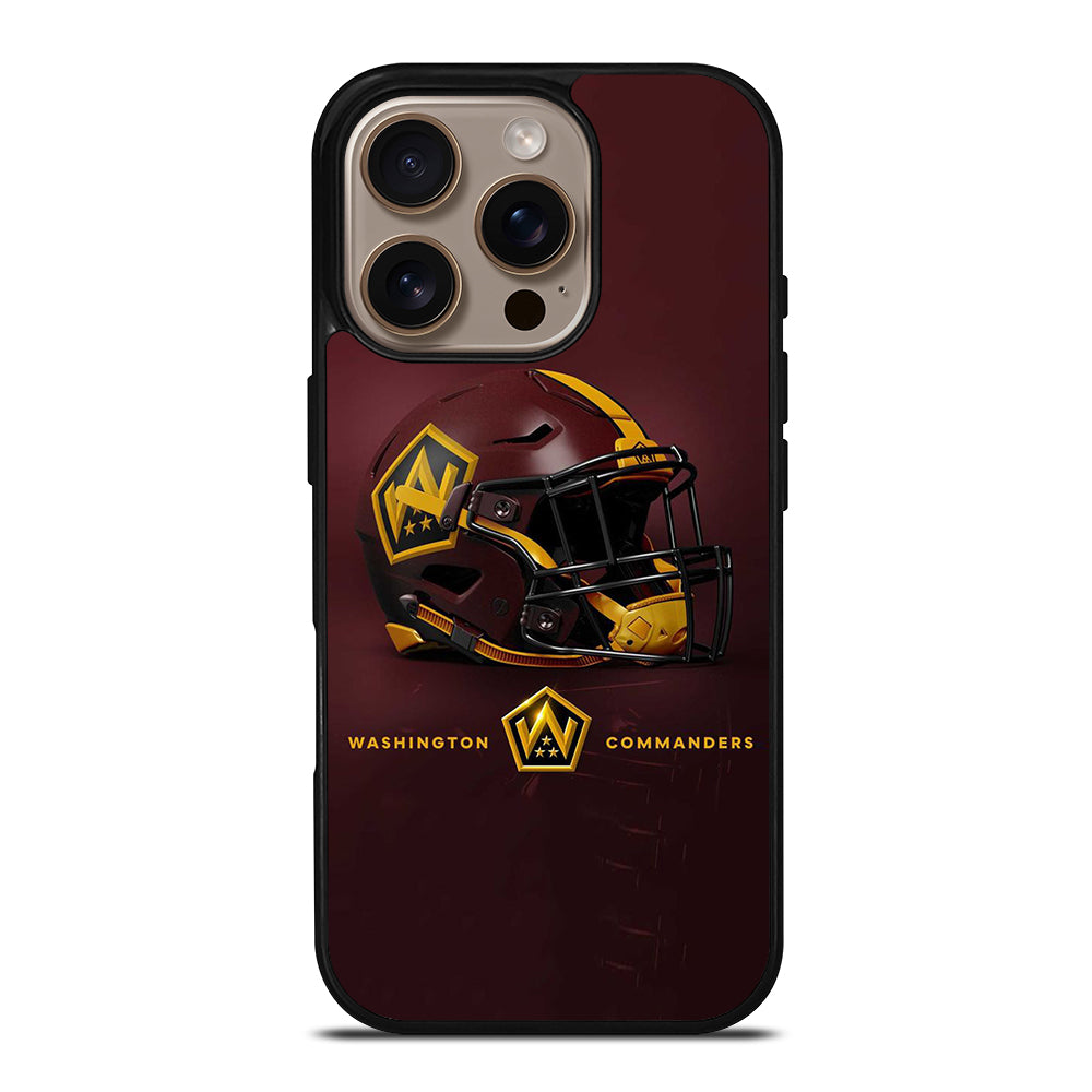 WASHINGTON COMMANDERS HELMET iPhone 16 Pro Case Cover