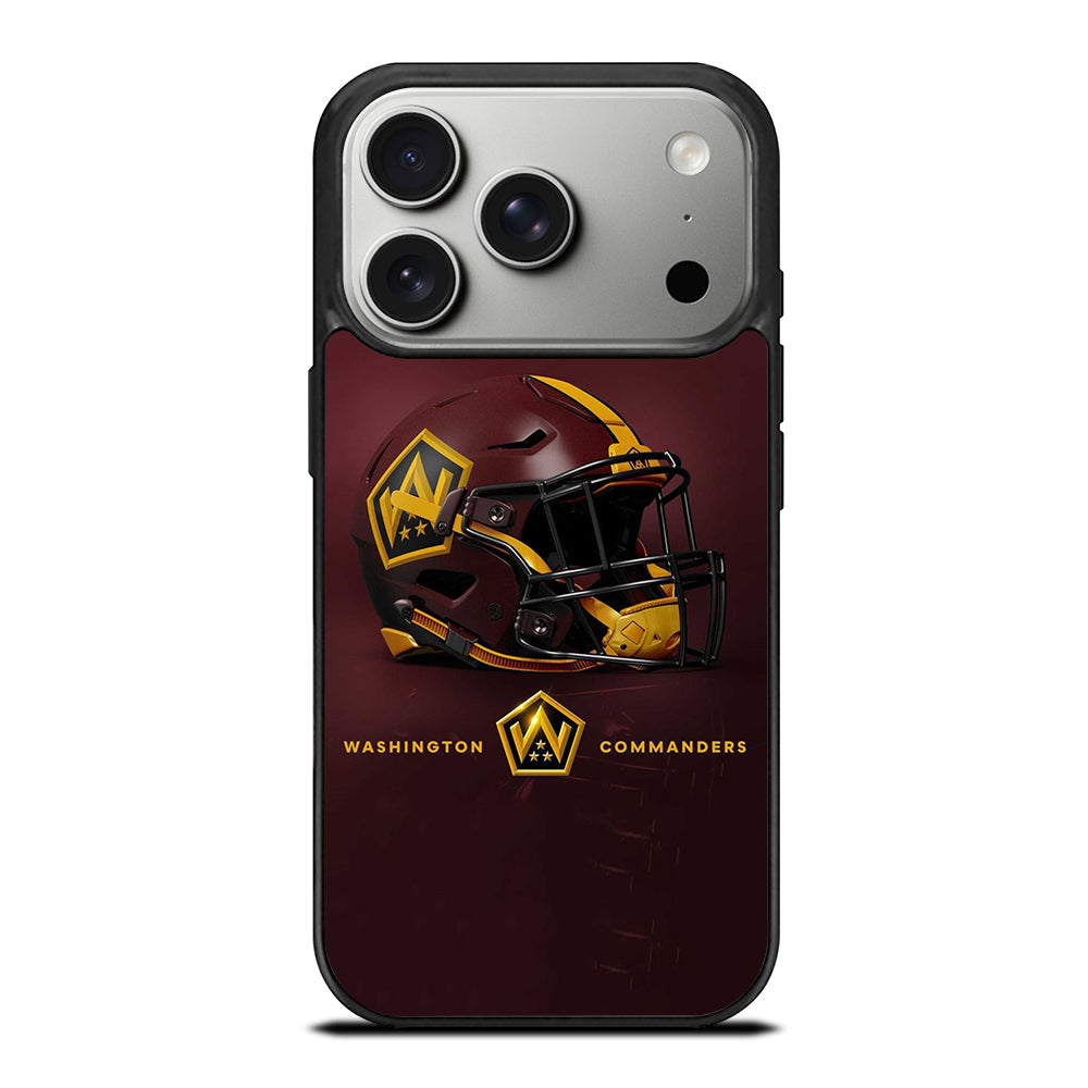 WASHINGTON COMMANDERS HELMET iPhone 17 Pro Case Cover