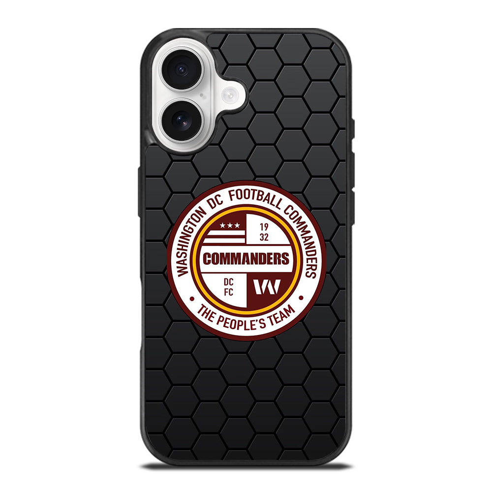WASHINGTON COMMANDERS HEXAGON iPhone 17 Case Cover