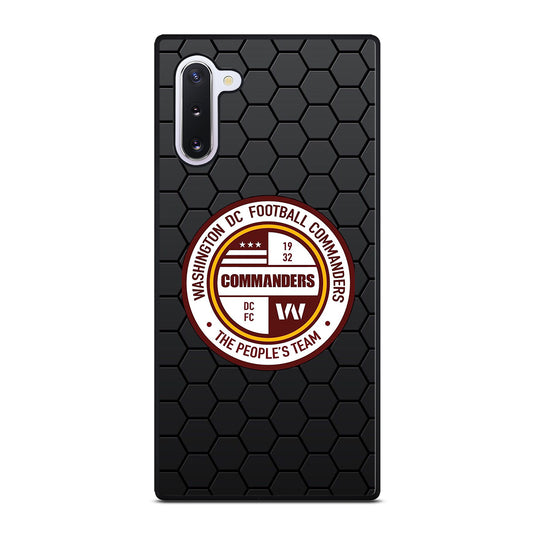 WASHINGTON COMMANDERS HEXAGON Samsung Galaxy Note 10 Case Cover