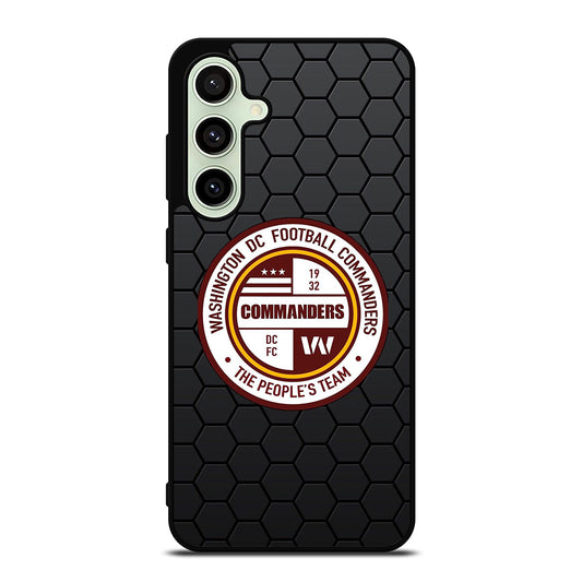 WASHINGTON COMMANDERS HEXAGON Samsung Galaxy S24 FE Case Cover