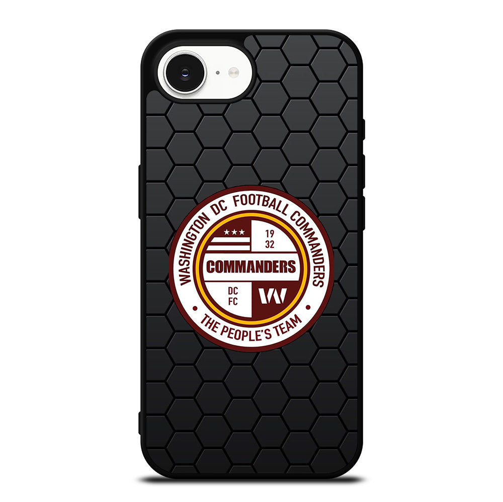 WASHINGTON COMMANDERS HEXAGON iPhone 16e Case Cover