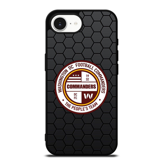 WASHINGTON COMMANDERS HEXAGON iPhone 16e Case Cover