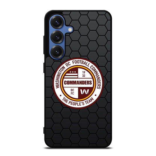 WASHINGTON COMMANDERS HEXAGON Samsung Galaxy S25 Case Cover