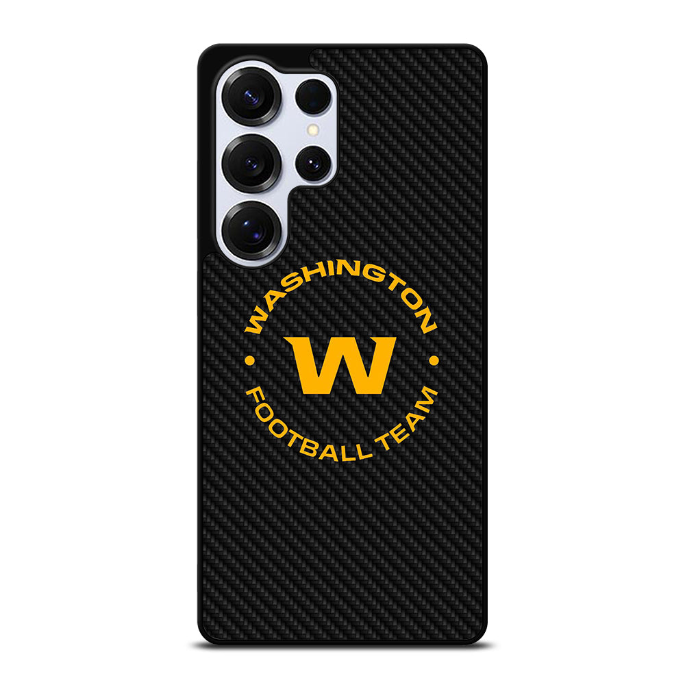WASHINGTON FOOTBALL LOGO CARBON Samsung Galaxy S25 Ultra Case Cover