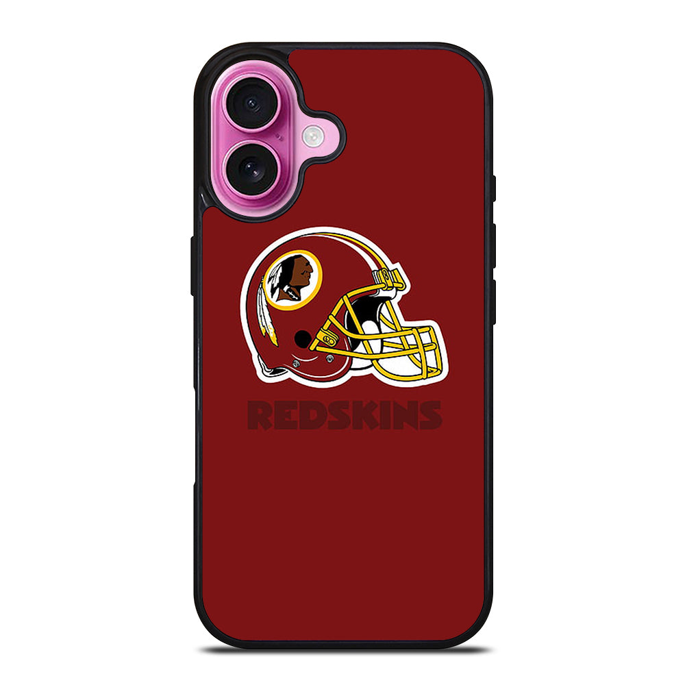 WASHINGTON FOOTBALL REDSKINS HELMET LOGO iPhone 16 Plus Case Cover