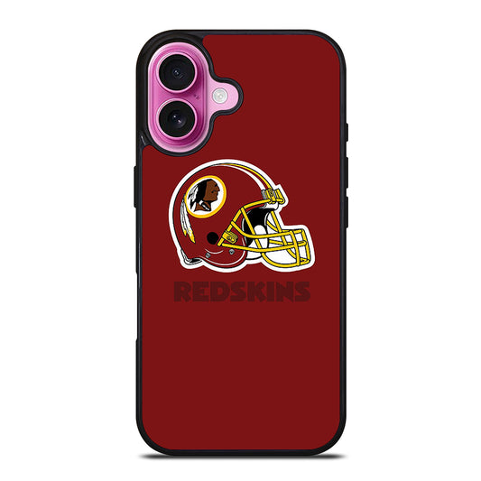 WASHINGTON FOOTBALL REDSKINS HELMET LOGO iPhone 16 Plus Case Cover