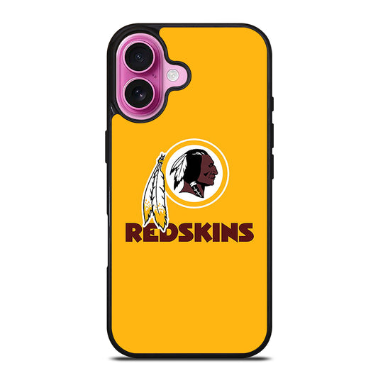 WASHINGTON FOOTBALL REDSKINS LOGO iPhone 16 Plus Case Cover