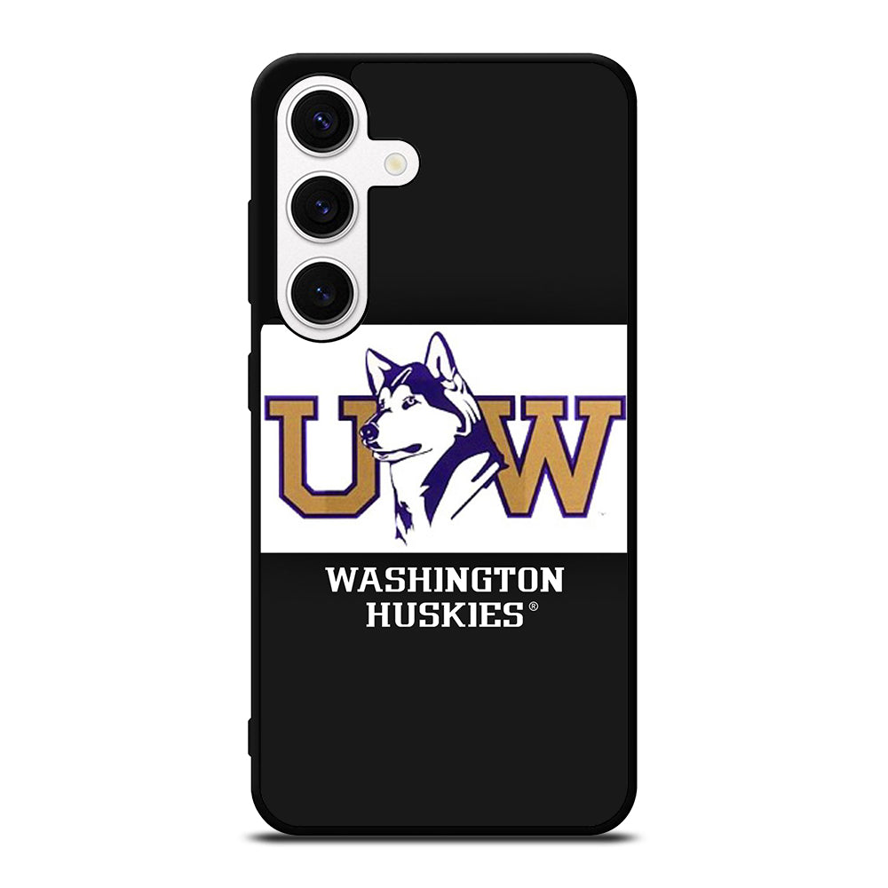 WASHINGTON HUSKIES FOOTBALL ICON Samsung Galaxy S24 Case Cover