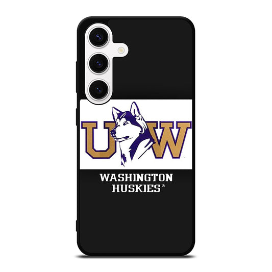 WASHINGTON HUSKIES FOOTBALL ICON Samsung Galaxy S24 Case Cover