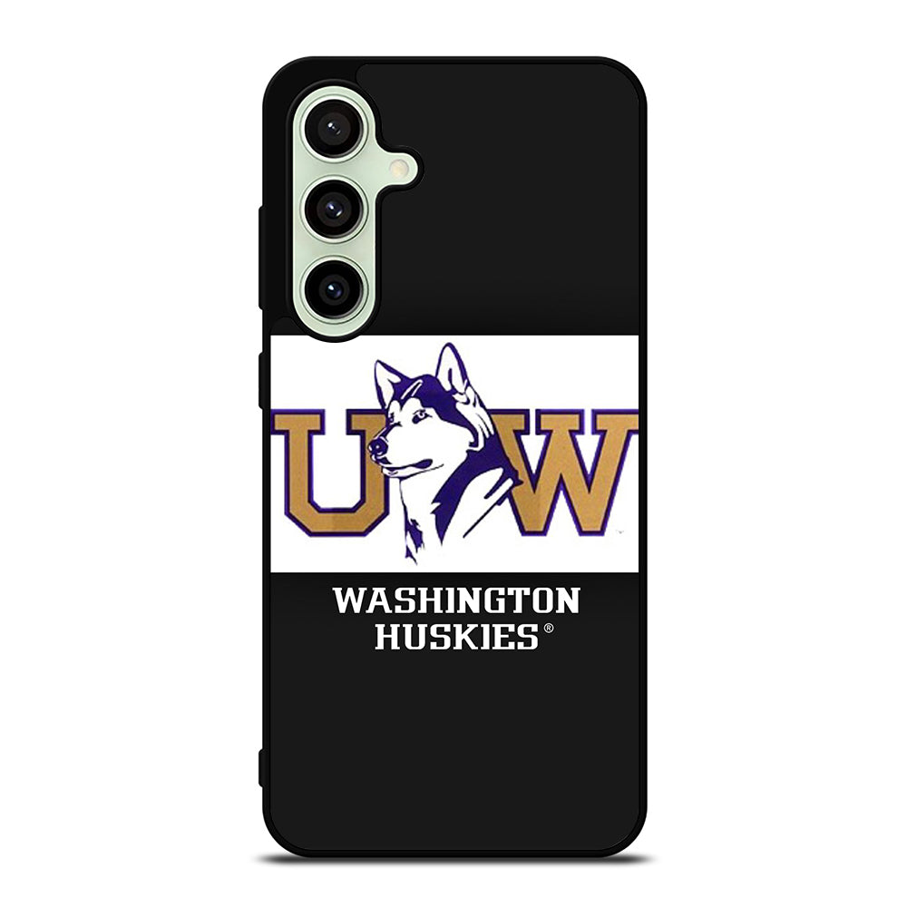 WASHINGTON HUSKIES FOOTBALL ICON Samsung Galaxy S24 FE Case Cover