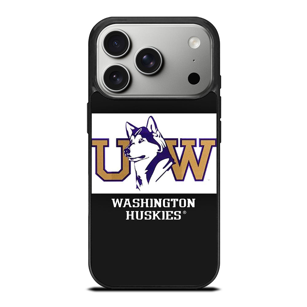 WASHINGTON HUSKIES FOOTBALL ICON iPhone 17 Pro Case Cover