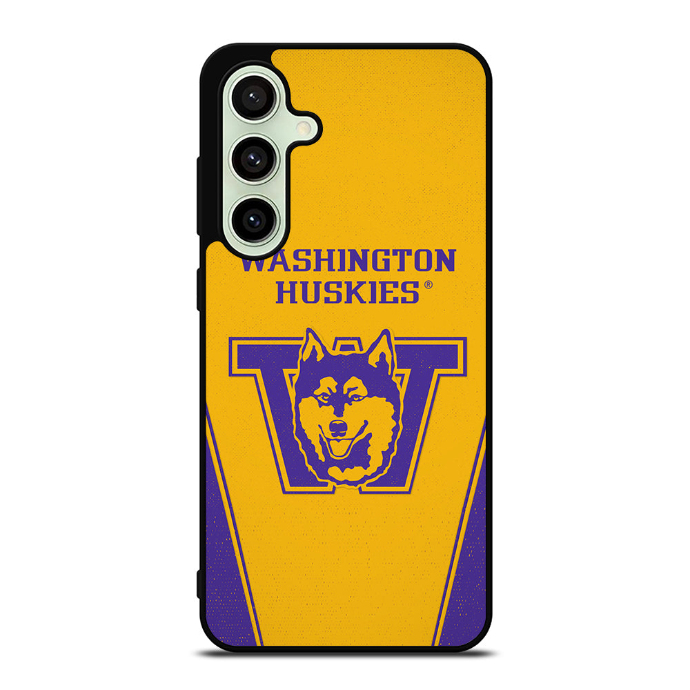 WASHINGTON HUSKIES FOOTBALL LOGO Samsung Galaxy S24 FE Case Cover