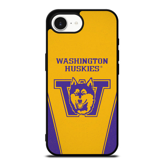 WASHINGTON HUSKIES FOOTBALL LOGO iPhone 16e Case Cover