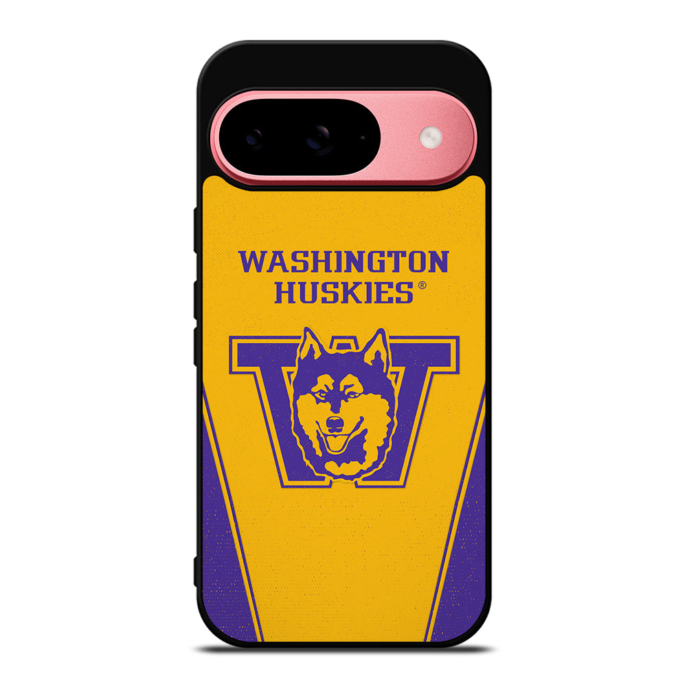 WASHINGTON HUSKIES FOOTBALL LOGO Google Pixel 9 Case Cover