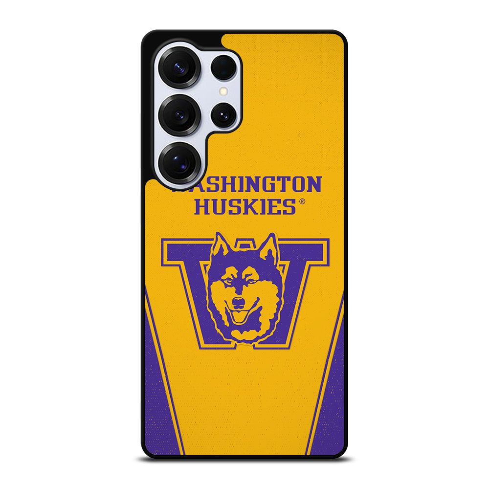WASHINGTON HUSKIES FOOTBALL LOGO Samsung Galaxy S25 Ultra Case Cover