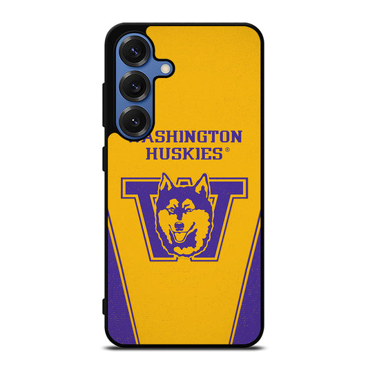 WASHINGTON HUSKIES FOOTBALL LOGO Samsung Galaxy S25 Case Cover