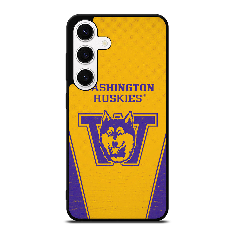 WASHINGTON HUSKIES FOOTBALL LOGO Samsung Galaxy S24 Case Cover