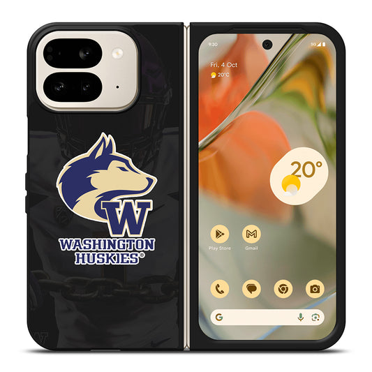 WASHINGTON HUSKIES FOOTBALL SYMBOL Google Pixel 9 Pro Fold Case Cover