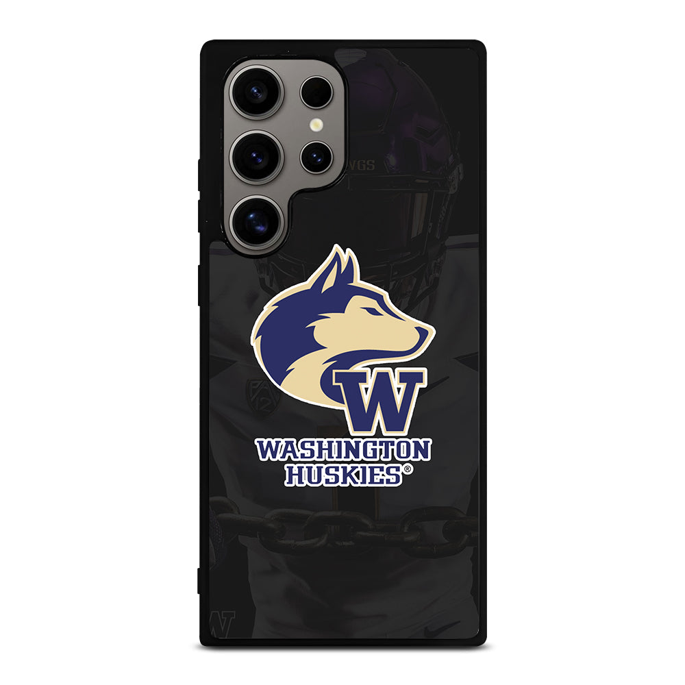 WASHINGTON HUSKIES FOOTBALL SYMBOL Samsung Galaxy S24 Ultra Case Cover