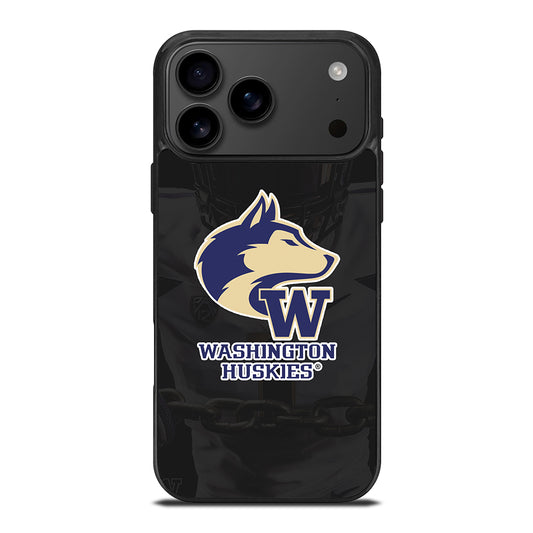 WASHINGTON HUSKIES FOOTBALL SYMBOL iPhone 17 Pro Max Case Cover