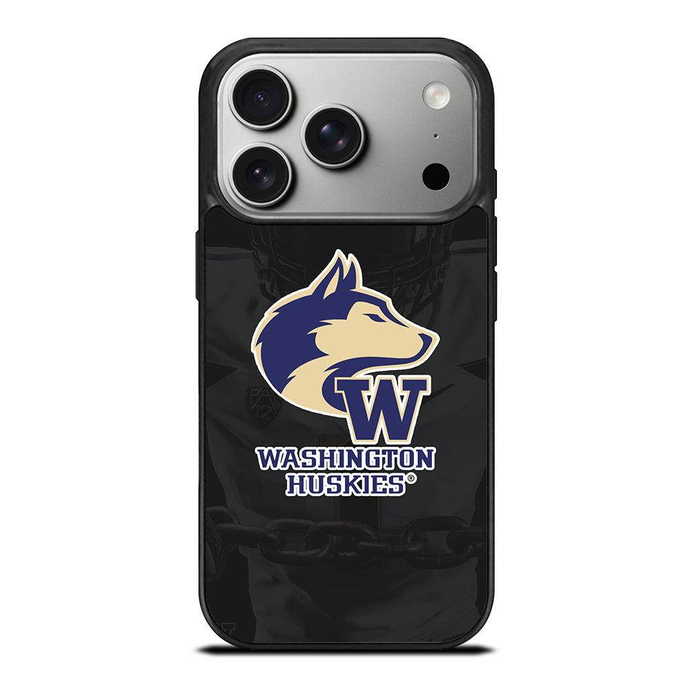WASHINGTON HUSKIES FOOTBALL SYMBOL iPhone 17 Pro Case Cover