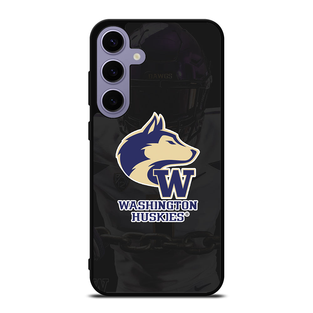 WASHINGTON HUSKIES FOOTBALL SYMBOL Samsung Galaxy S24 Plus Case Cover