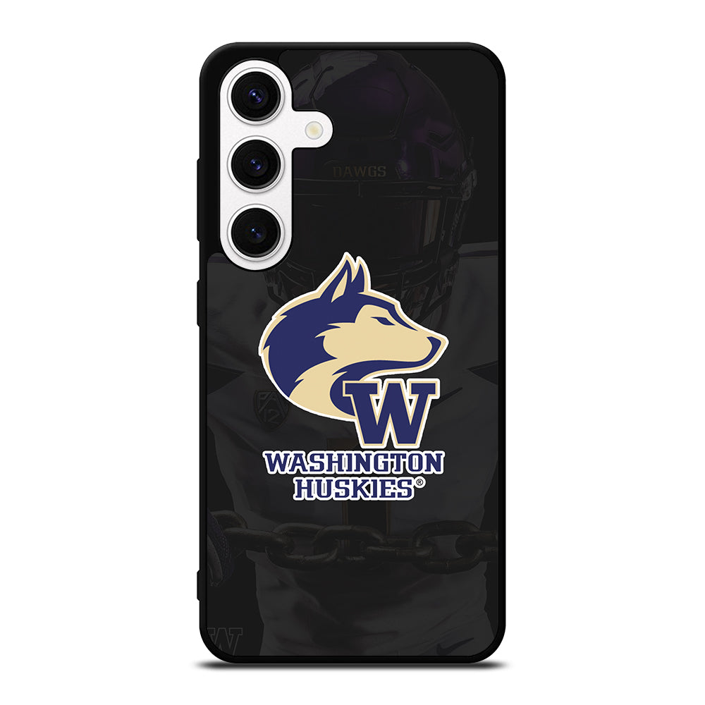 WASHINGTON HUSKIES FOOTBALL SYMBOL Samsung Galaxy S24 Case Cover