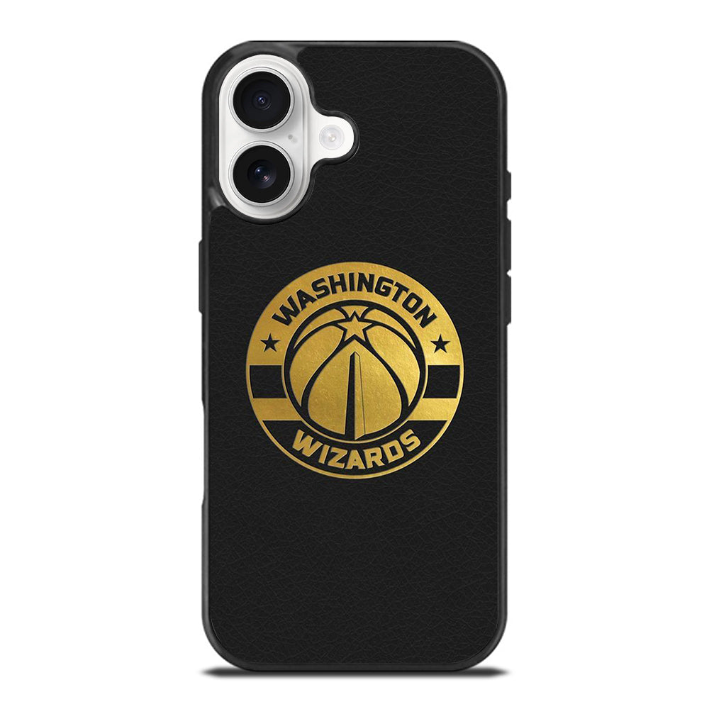 WASHINGTON WIZARDS BASKETBALL GOLD LOGO iPhone 17 Case Cover