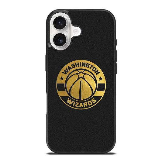 WASHINGTON WIZARDS BASKETBALL GOLD LOGO iPhone 17 Case Cover