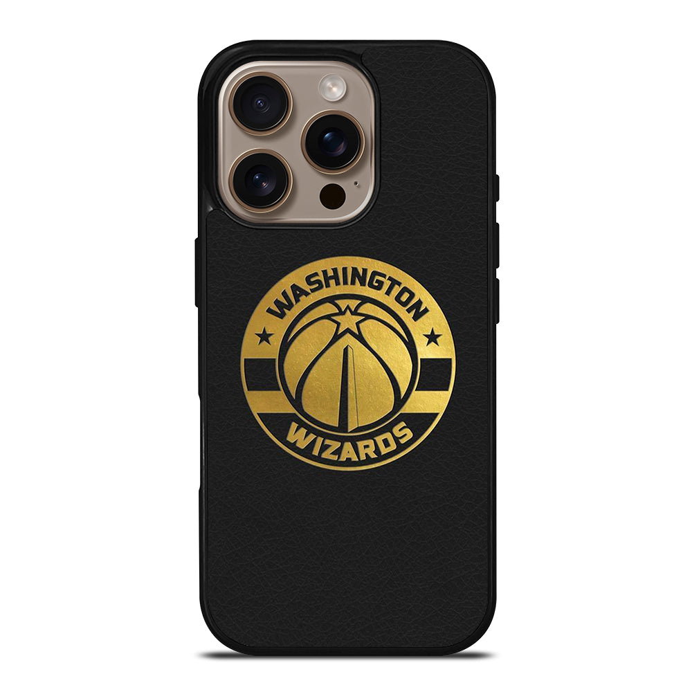 WASHINGTON WIZARDS BASKETBALL GOLD LOGO iPhone 16 Pro Case Cover