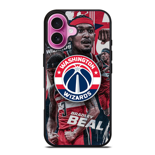 WASHINGTON WIZARDS BASKETBALL LOGO iPhone 16 Plus Case Cover