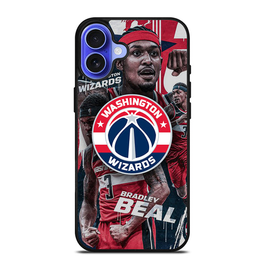 WASHINGTON WIZARDS BASKETBALL LOGO iPhone 16 Case Cover