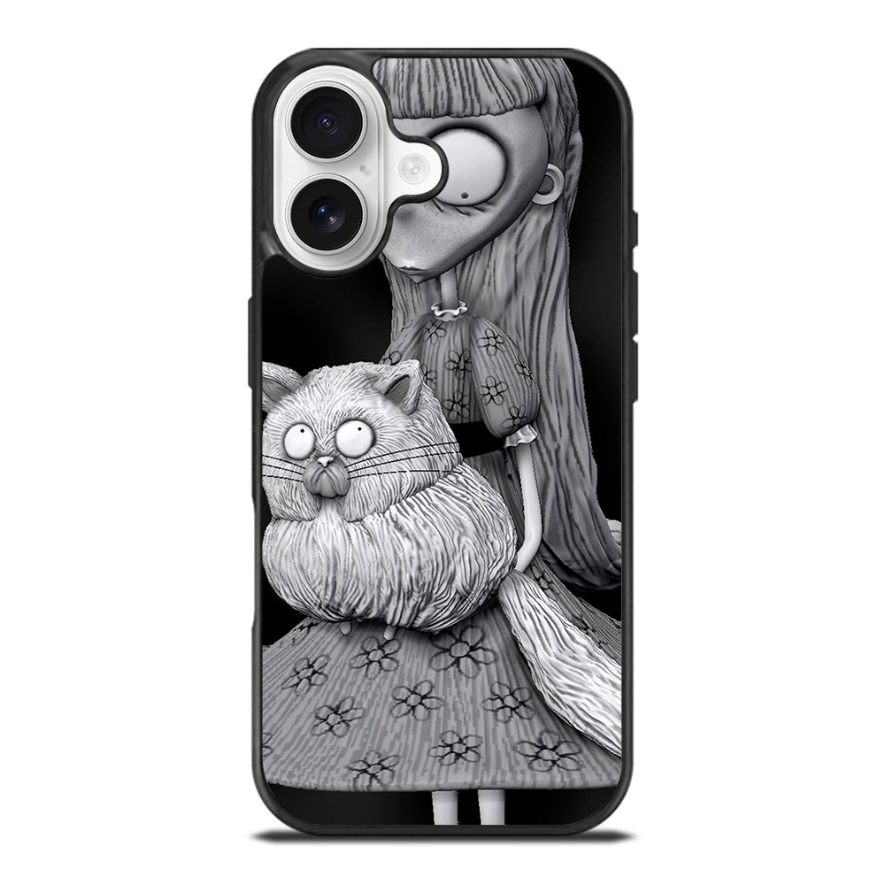 WEIRD GIRL FRANKENWEENIE ART iPhone 17 Case Cover