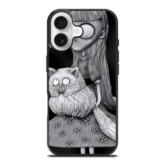WEIRD GIRL FRANKENWEENIE ART iPhone 17 Case Cover