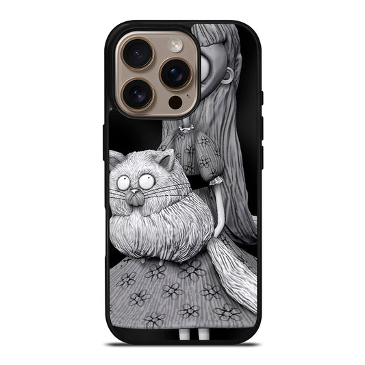 WEIRD GIRL FRANKENWEENIE ART iPhone 16 Pro Case Cover