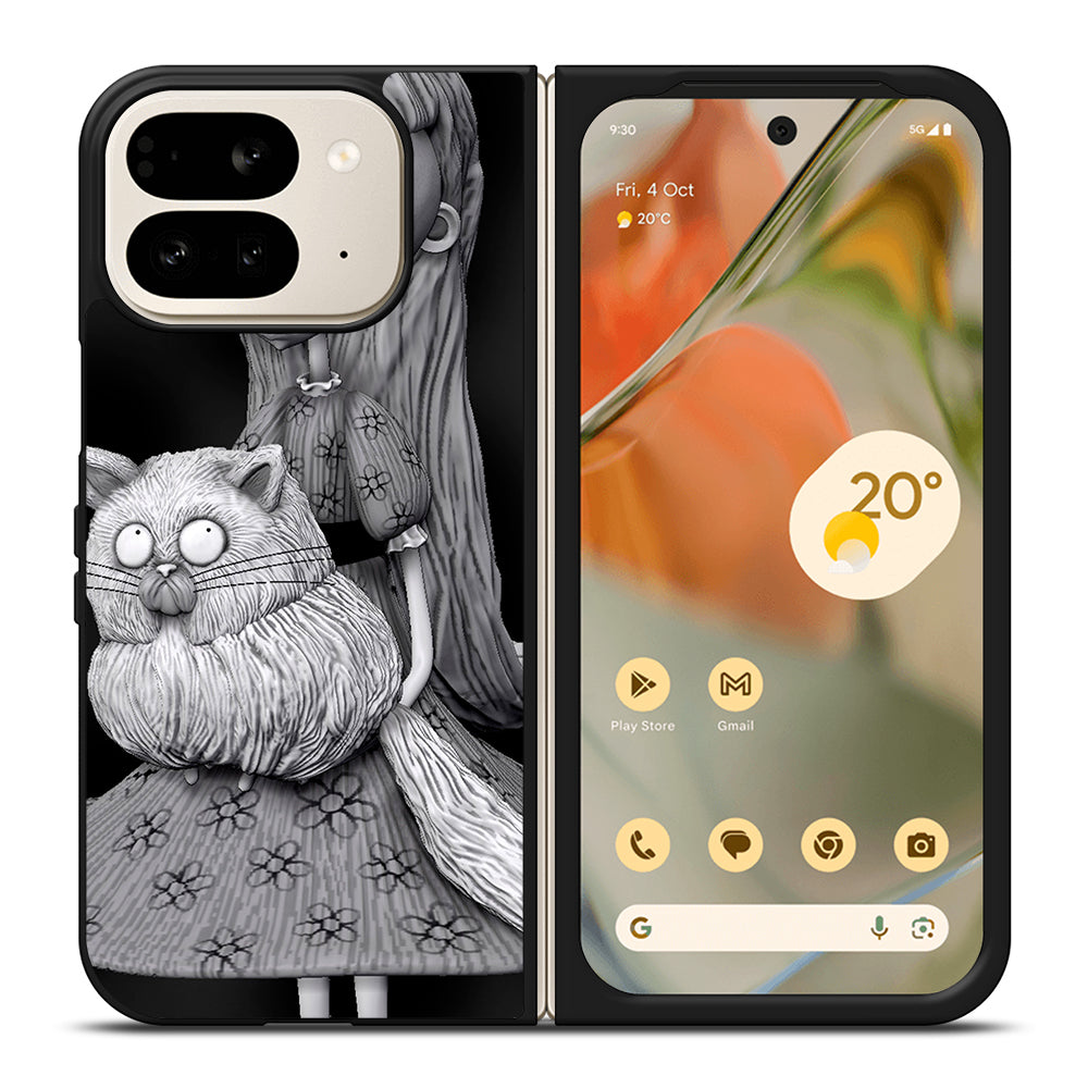 WEIRD GIRL FRANKENWEENIE ART Google Pixel 9 Pro Fold Case Cover
