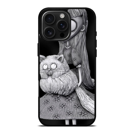 WEIRD GIRL FRANKENWEENIE ART iPhone 16 Pro Max Case Cover