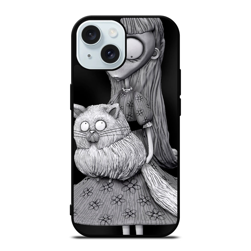 WEIRD GIRL FRANKENWEENIE ART iPhone 15 Case Cover