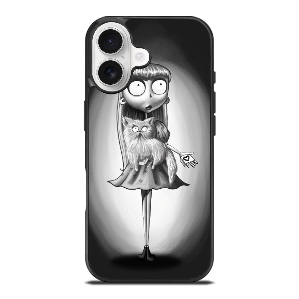 WEIRD GIRL FRANKENWEENIE CARTOON iPhone 17 Case Cover