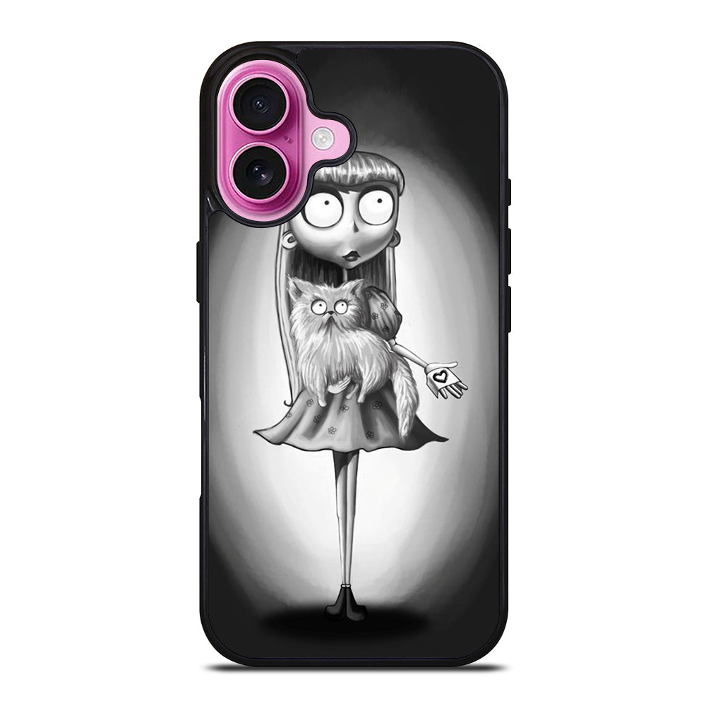 WEIRD GIRL FRANKENWEENIE CARTOON iPhone 16 Plus Case Cover