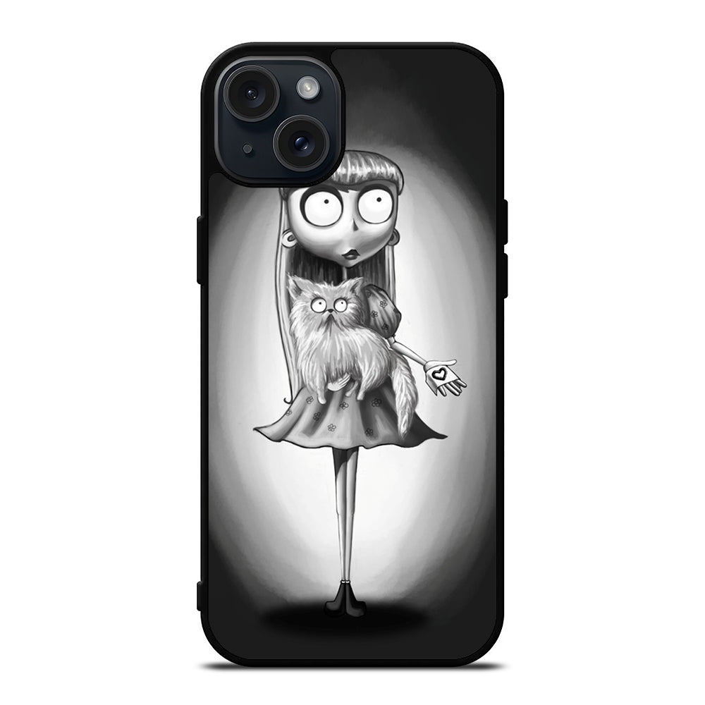 WEIRD GIRL FRANKENWEENIE CARTOON iPhone 15 Plus Case Cover