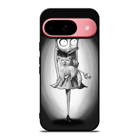 WEIRD GIRL FRANKENWEENIE CARTOON Google Pixel 9 Case Cover