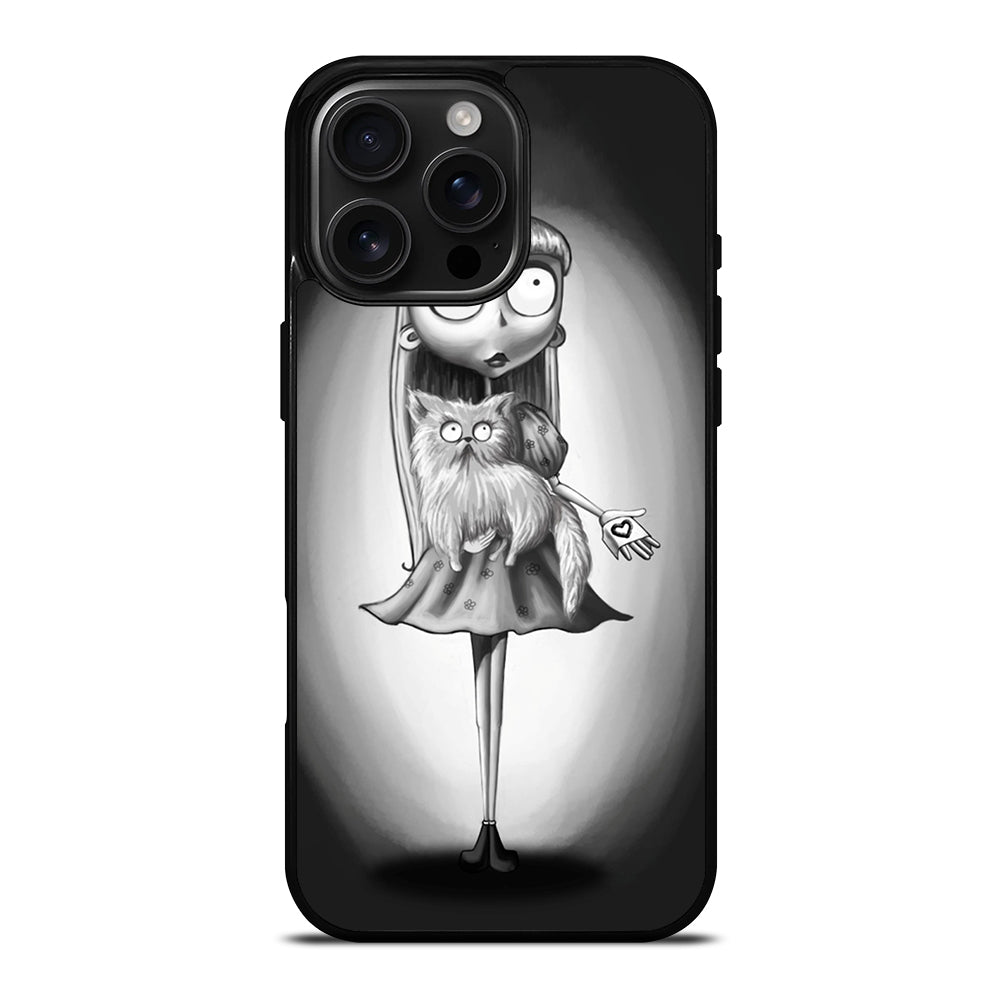 WEIRD GIRL FRANKENWEENIE CARTOON iPhone 16 Pro Max Case Cover