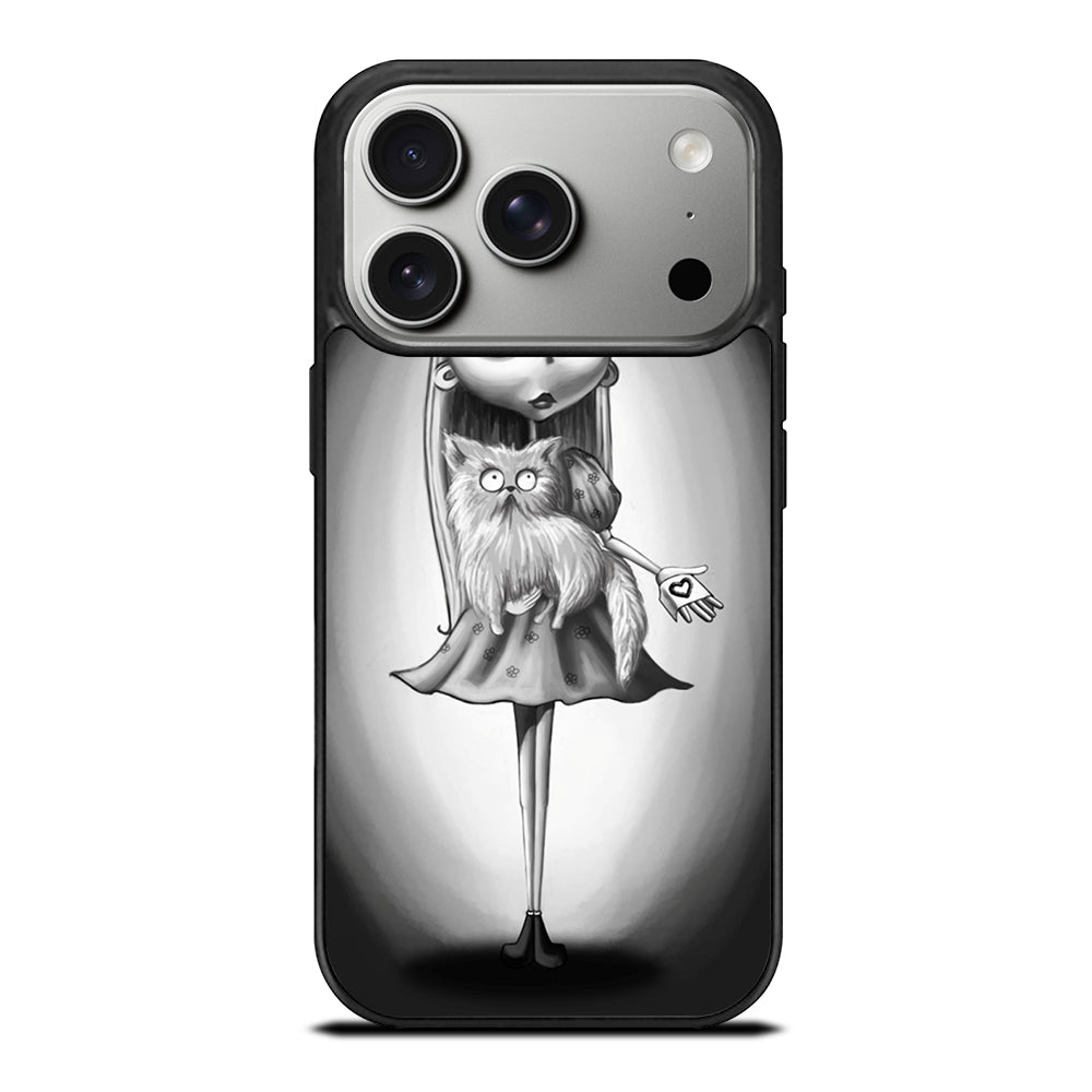 WEIRD GIRL FRANKENWEENIE CARTOON iPhone 17 Pro Case Cover