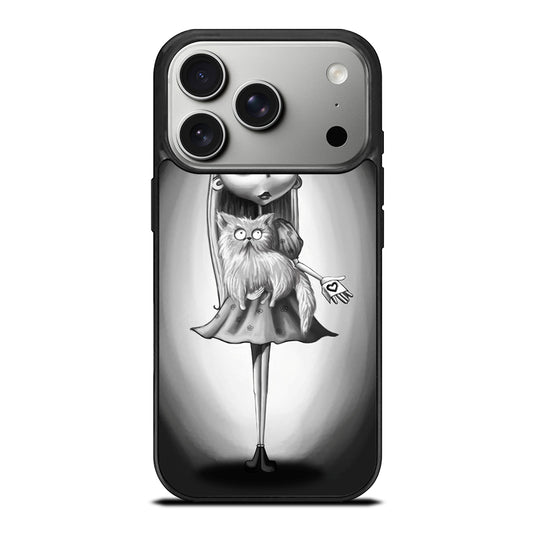 WEIRD GIRL FRANKENWEENIE CARTOON iPhone 17 Pro Case Cover