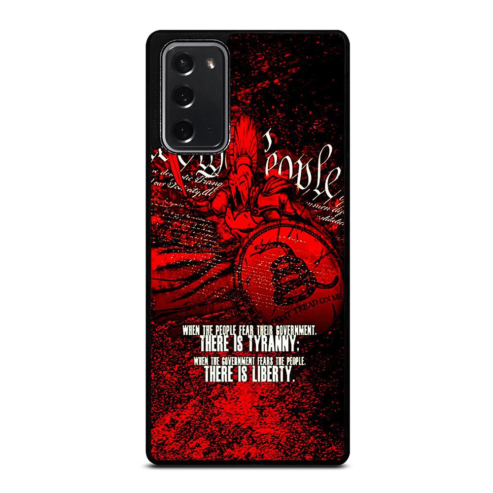 WE THE PEOPLE 3 Samsung Galaxy Note 20 Case Cover