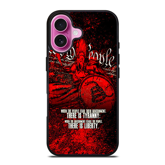WE THE PEOPLE 3 iPhone 16 Plus Case Cover