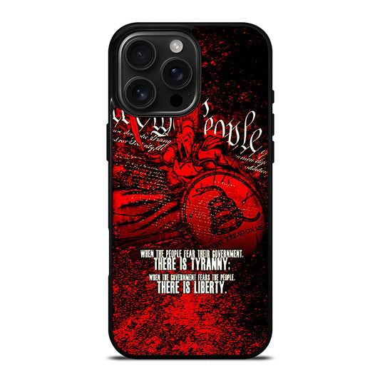 WE THE PEOPLE 3 iPhone 16 Pro Max Case Cover