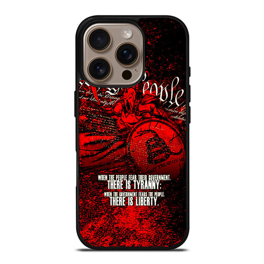 WE THE PEOPLE 3 iPhone 16 Pro Case Cover